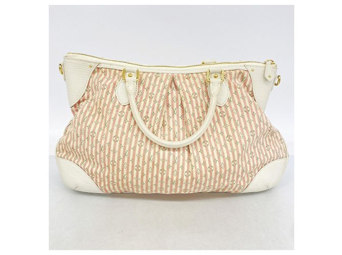 Bolsa Louis Vuitton Monogram Mini Lin Croisette Marina GM Vermelho - vista 13