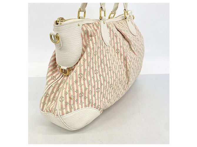 Bolsa Louis Vuitton Monogram Mini Lin Croisette Marina GM Vermelho - vista 2