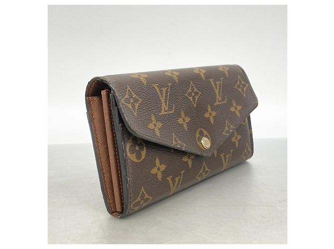 Louis Vuitton Monogram Portefeuille Sarah Long Wallet Braun - Ansicht 2