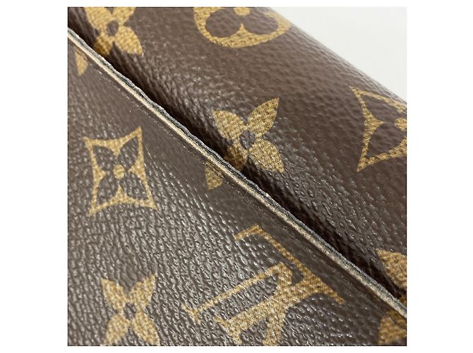 Louis Vuitton Monogram Portefeuille Sarah Long Wallet Braun - Ansicht 9