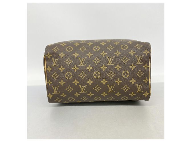 Bolso Louis Vuitton Monogram Speedy 30 Castaño - vista 3