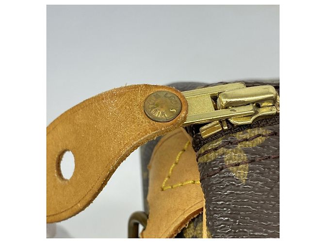 Bolso Louis Vuitton Monogram Speedy 30 Castaño - vista 6