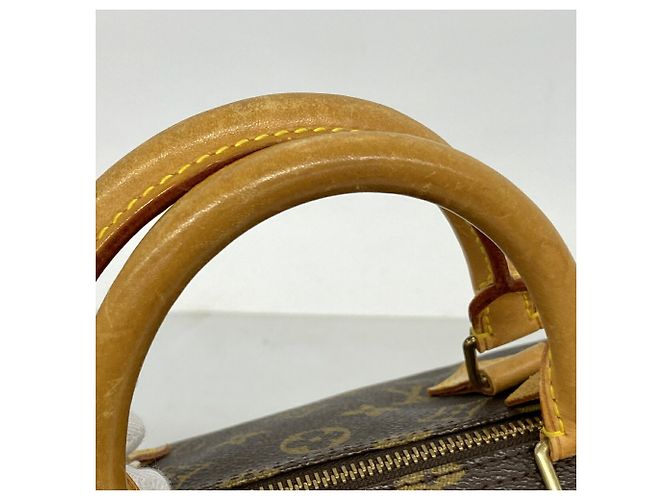 Bolso Louis Vuitton Monogram Speedy 30 Castaño - vista 8