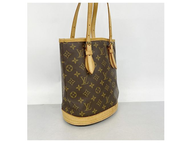 Louis Vuitton Monogram Bucket PM Tote Bag Braun - Ansicht 2