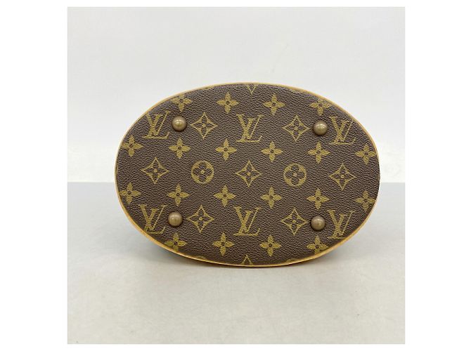 Louis Vuitton Monogram Bucket PM Tote Bag Braun - Ansicht 3