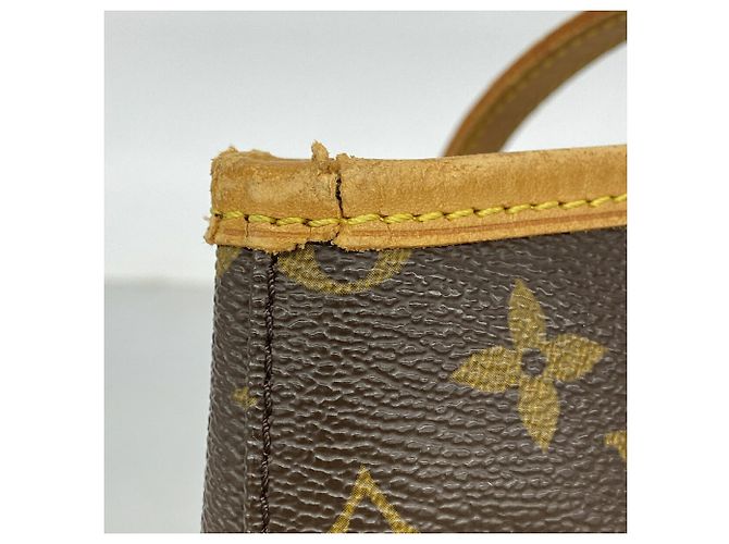 Louis Vuitton Monogram Bucket PM Tote Bag Braun - Ansicht 6