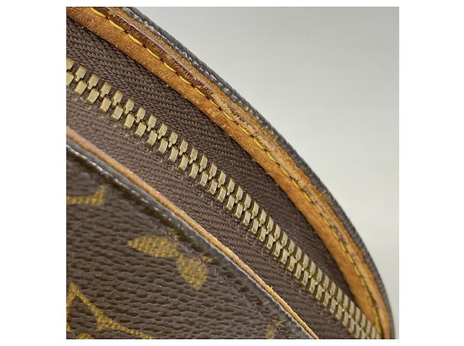 Sac à main Louis Vuitton Monogram Ellipse PM Marron - vue 8
