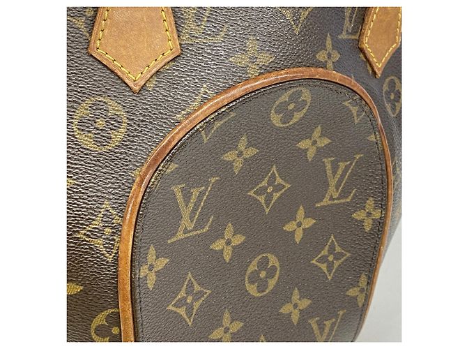 Sac à main Louis Vuitton Monogram Ellipse PM Marron - vue 9
