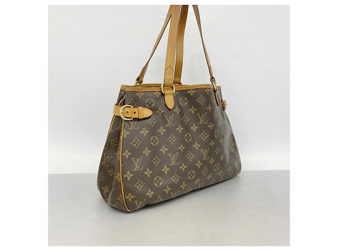 Saco Tote Horizontal Louis Vuitton Monogram Batignolles Marrom - vista 2