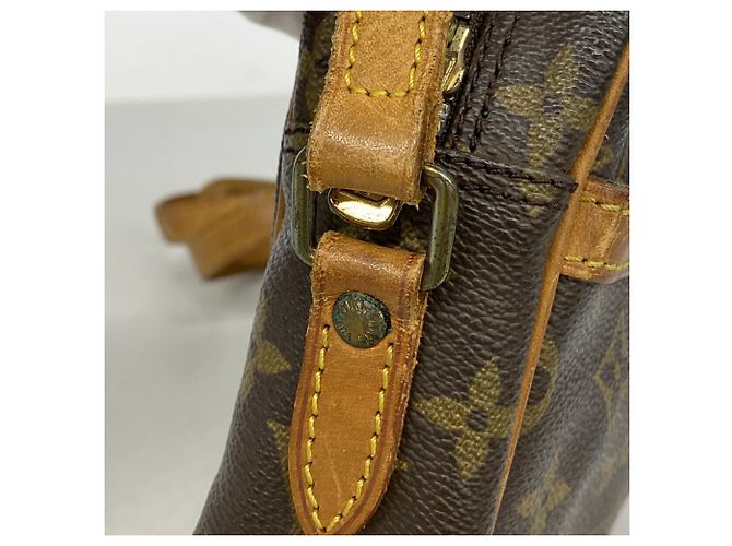 Borsa a tracolla Louis Vuitton Monogram Trocadero 24 Marrone - vista 10