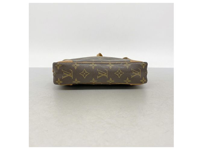 Borsa a tracolla Louis Vuitton Monogram Trocadero 24 Marrone - vista 3