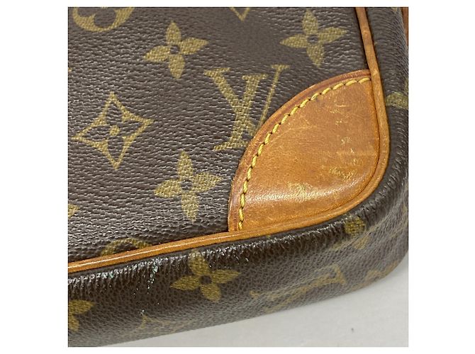 Borsa a tracolla Louis Vuitton Monogram Trocadero 24 Marrone - vista 6
