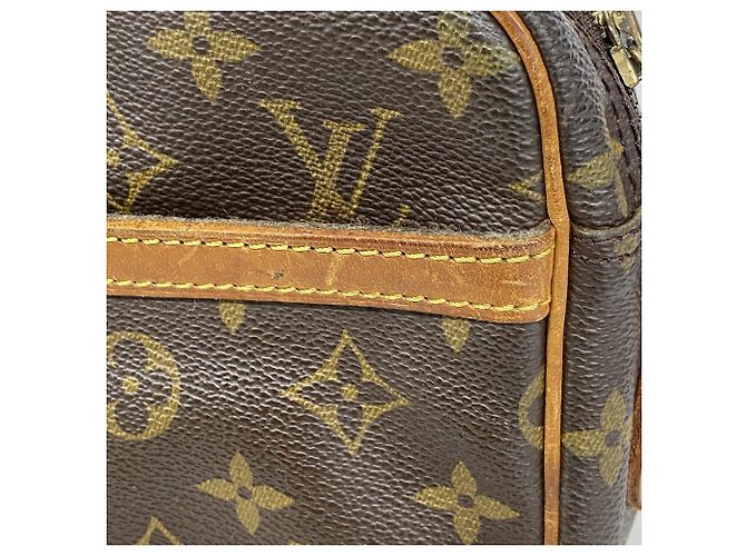 Borsa a tracolla Louis Vuitton Monogram Trocadero 24 Marrone - vista 7