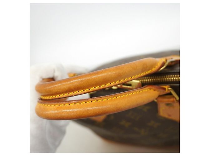 Bolsa de mão Louis Vuitton Alma Monogram M51130 Brown Marrom - vista 8