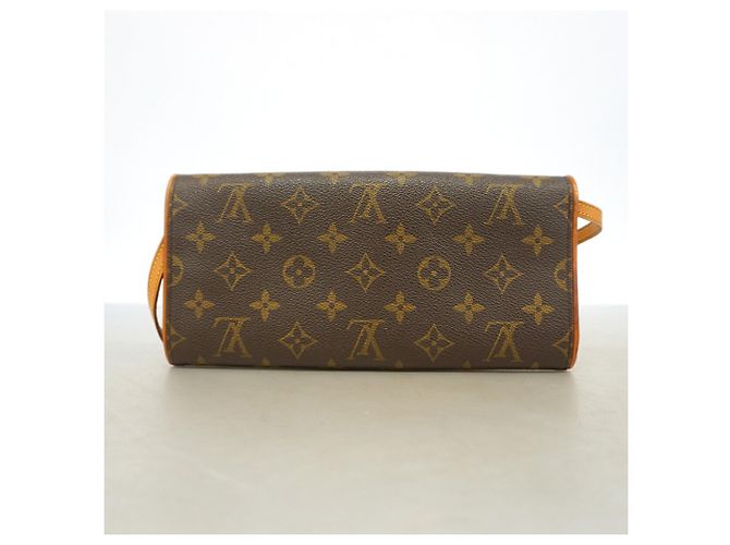 Bolsa de Ombro Louis Vuitton Monogram Pochette Twin GM Marrom - vista 11