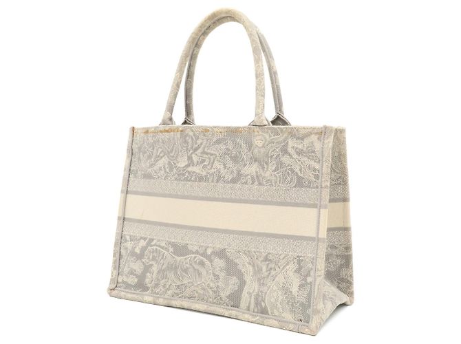 Christian Dior Medium Book Tote Castaño - vista 3