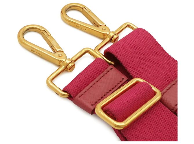 Prada Canapa Tote Bag/Schultertasche Pink - Ansicht 6
