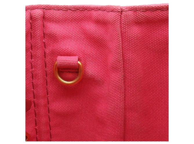 Prada Canapa Tote Bag/Schultertasche Pink - Ansicht 8