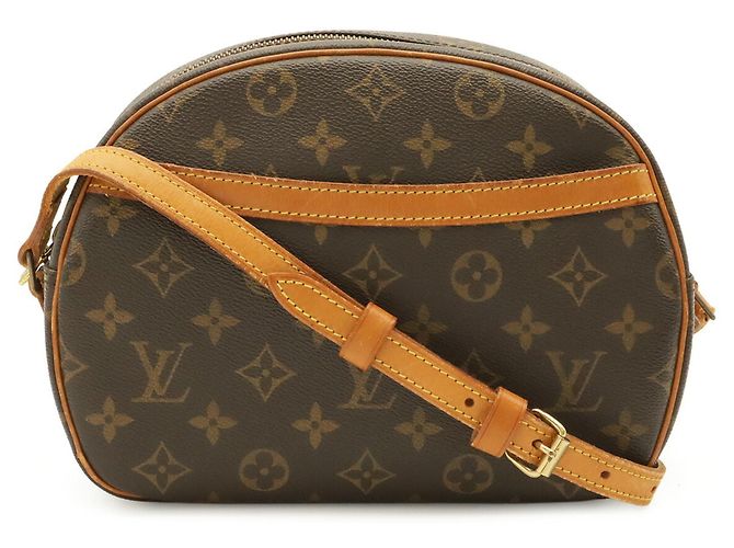 Borsa a tracolla Louis Vuitton Monogram Blois M51221 Marrone - vista 2