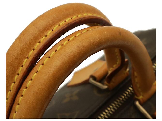 Borsa Louis Vuitton Monogram Speedy 25 Marrone - vista 5
