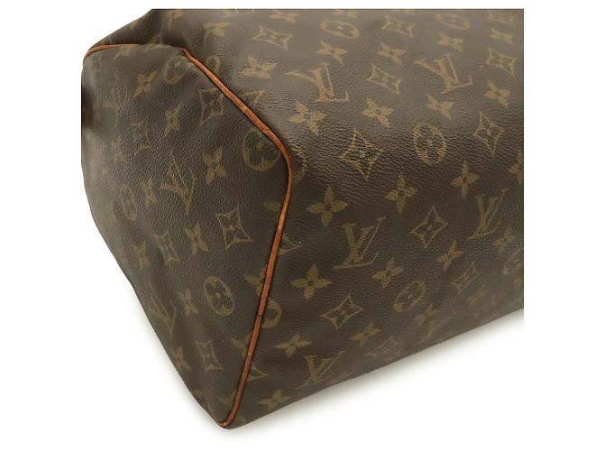 Bolsa Louis Vuitton Monogram Speedy 30 Marrom - vista 4
