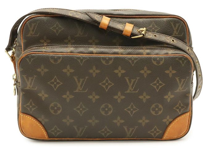 Bolso de hombro Louis Vuitton Monogram Nile Castaño - vista 2