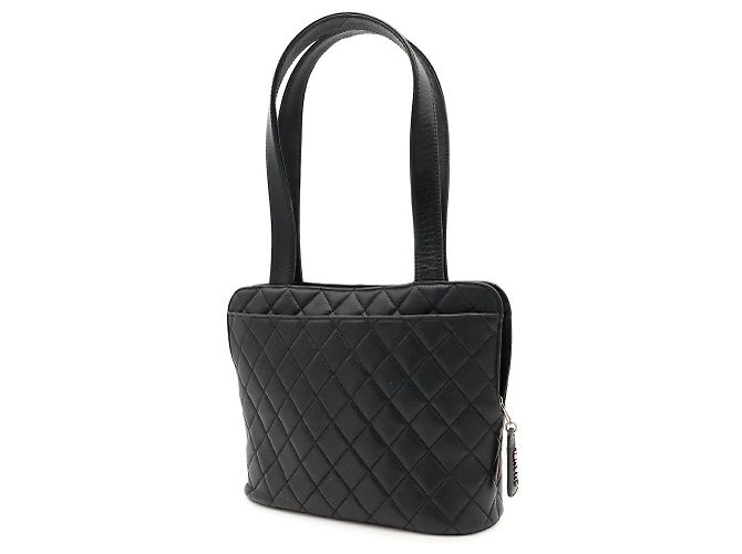 Chanel Matelassé Coco Mark Tote Bag Black - view 3