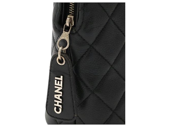 Chanel Matelassé Coco Mark Tote Bag Black - view 6