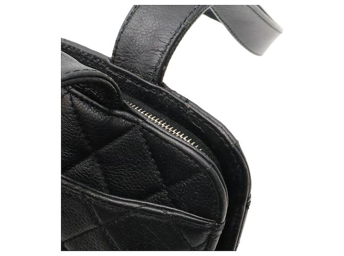 Chanel Matelassé Coco Mark Tote Bag Black - view 7