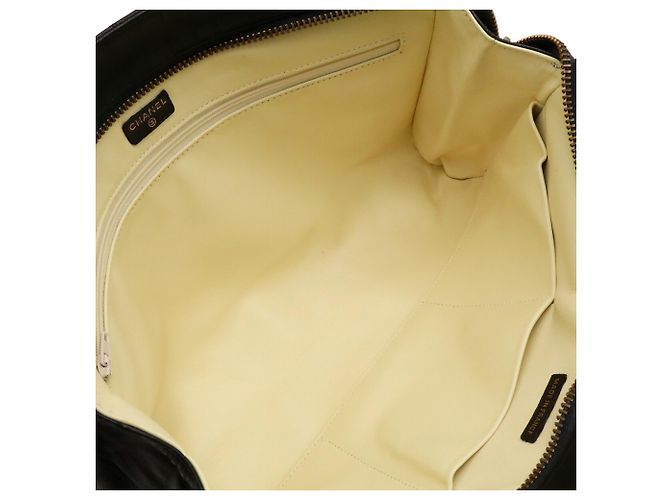 Borsa a pochette Chanel Bicolor Matelassé Nero - vista 8
