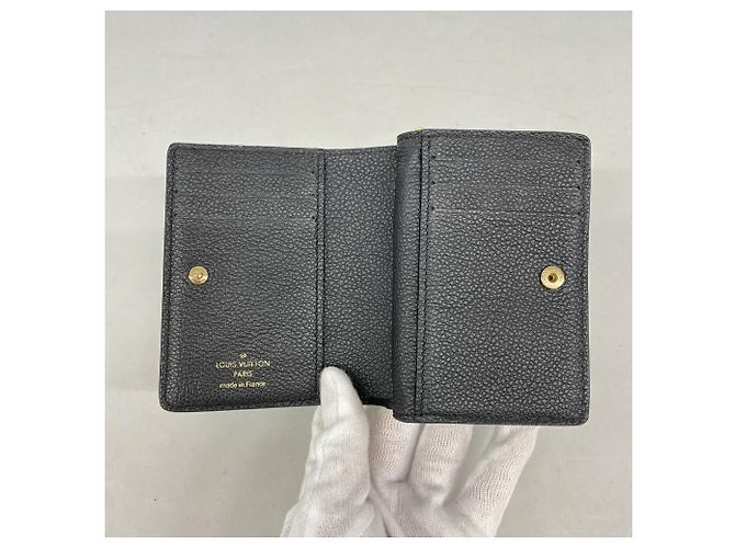 Louis Vuitton Monogram Empreinte Portefeuille Wallet Black - view 3