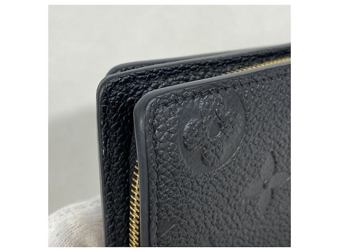 Louis Vuitton Monogram Empreinte Portefeuille Wallet Black - view 5