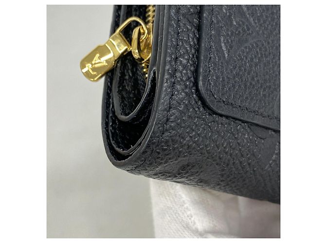 Louis Vuitton Monogram Empreinte Portefeuille Wallet Black - view 6