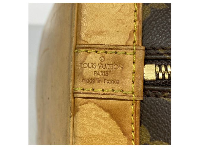 Bolso de mano Louis Vuitton Alma Monogram Castaño - vista 5