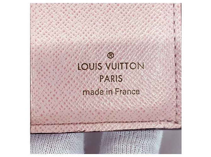 Portefeuille Tri-fold Louis Vuitton en Rose Ballerine - vue 4