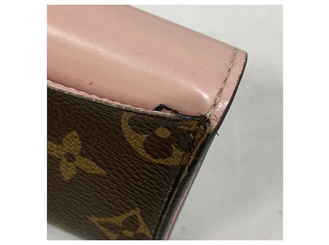 Portefeuille Tri-fold Louis Vuitton en Rose Ballerine - vue 5