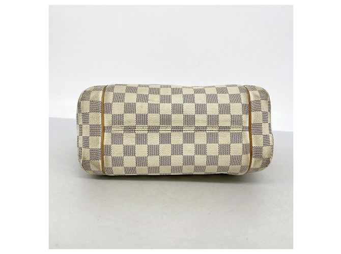 Saco Tote Louis Vuitton Damier Azur Totally PM Branco - vista 3