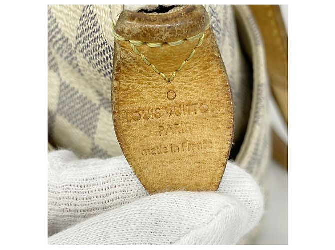 Saco Tote Louis Vuitton Damier Azur Totally PM Branco - vista 5