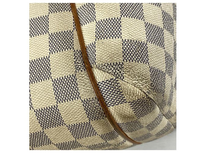 Saco Tote Louis Vuitton Damier Azur Totally PM Branco - vista 6