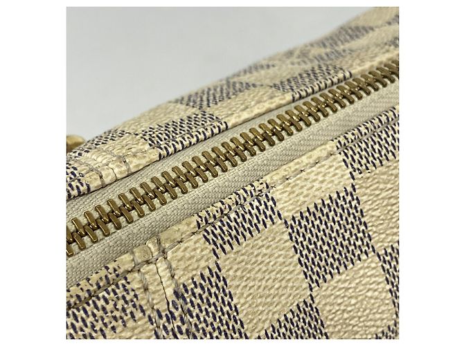 Saco Tote Louis Vuitton Damier Azur Totally PM Branco - vista 8