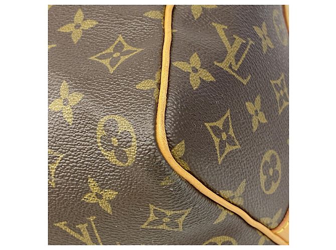 Louis Vuitton Brown Boston Monogram Keepall Bandoulière 50 Braun - Ansicht 6