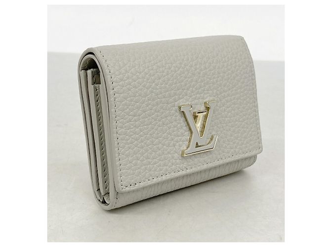 Louis Vuitton Portefeuille Capucines Tiny Wallet Castaño - vista 2