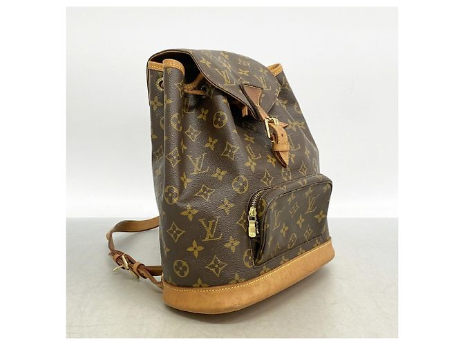 Louis Vuitton Monogram Montsouris MM Rucksack Braun - Ansicht 2