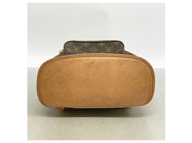 Louis Vuitton Monogram Montsouris MM Rucksack Braun - Ansicht 3