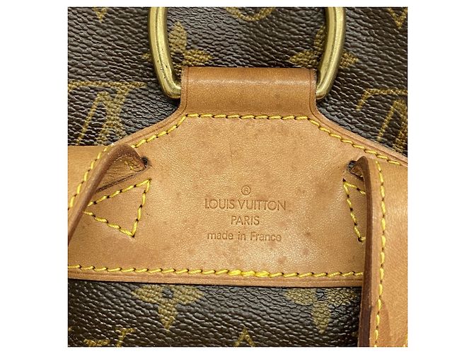 Louis Vuitton Monogram Montsouris MM Rucksack Braun - Ansicht 5