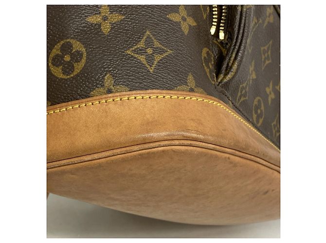 Louis Vuitton Monogram Montsouris MM Rucksack Braun - Ansicht 6