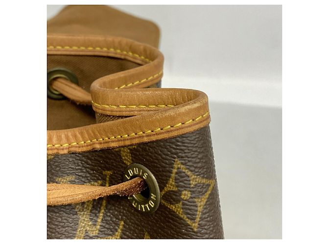 Louis Vuitton Monogram Montsouris MM Rucksack Braun - Ansicht 7