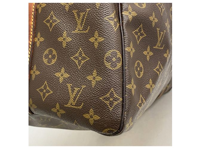 Louis Vuitton Boston Monogram Keepall Bandoulière 60 Braun - Ansicht 7