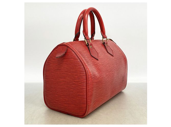 Borsa Louis Vuitton Epi Speedy 25 Rosso - vista 2