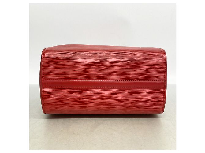 Borsa Louis Vuitton Epi Speedy 25 Rosso - vista 3